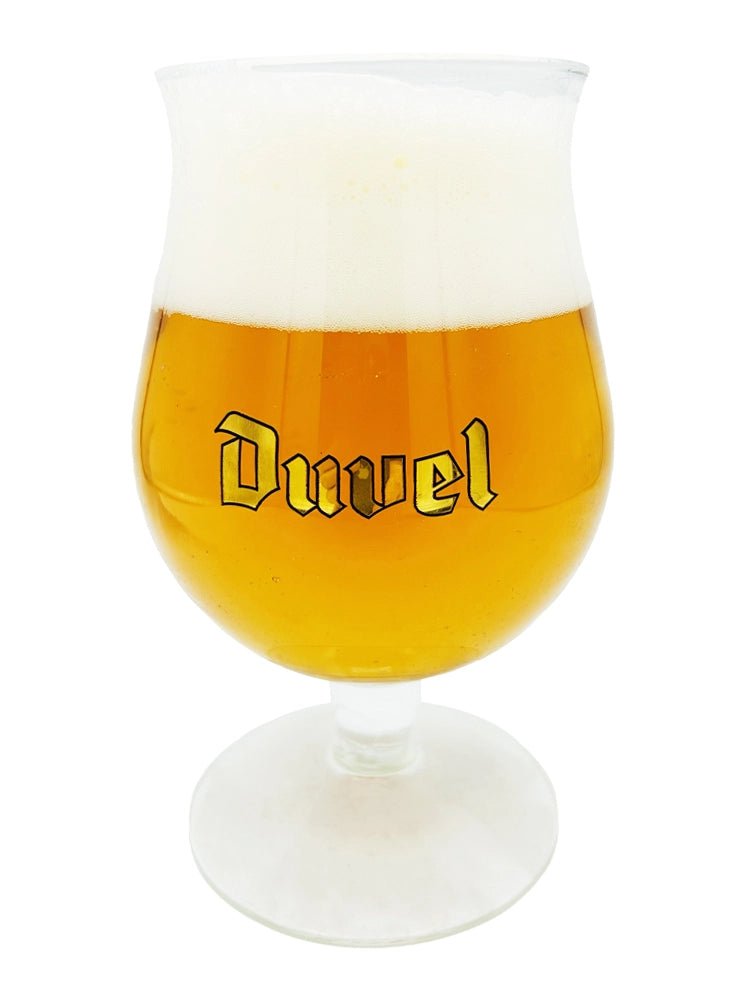 Duvel gold logo 33cl plastic "festival glass" - Beer Glass Enthusiast