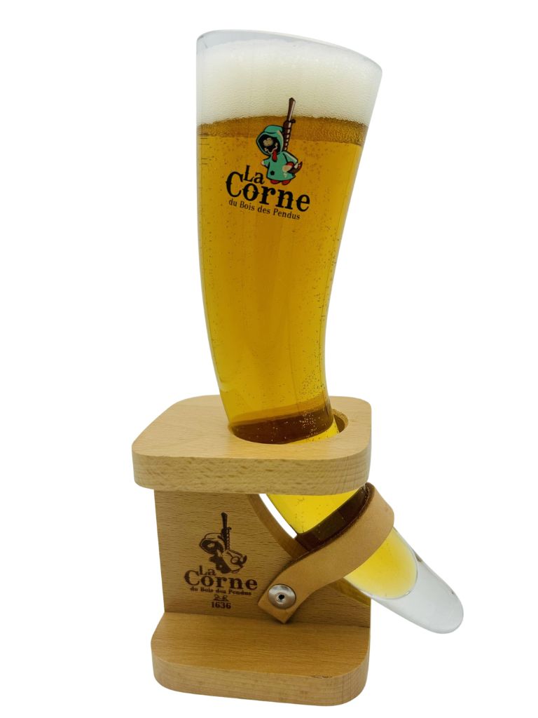 La Corne 20cl and wooden holder