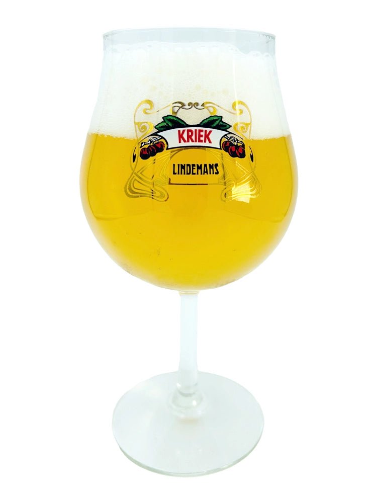 Lindemans Kriek 33cl Beer Glass - Beer Glass Enthusiast