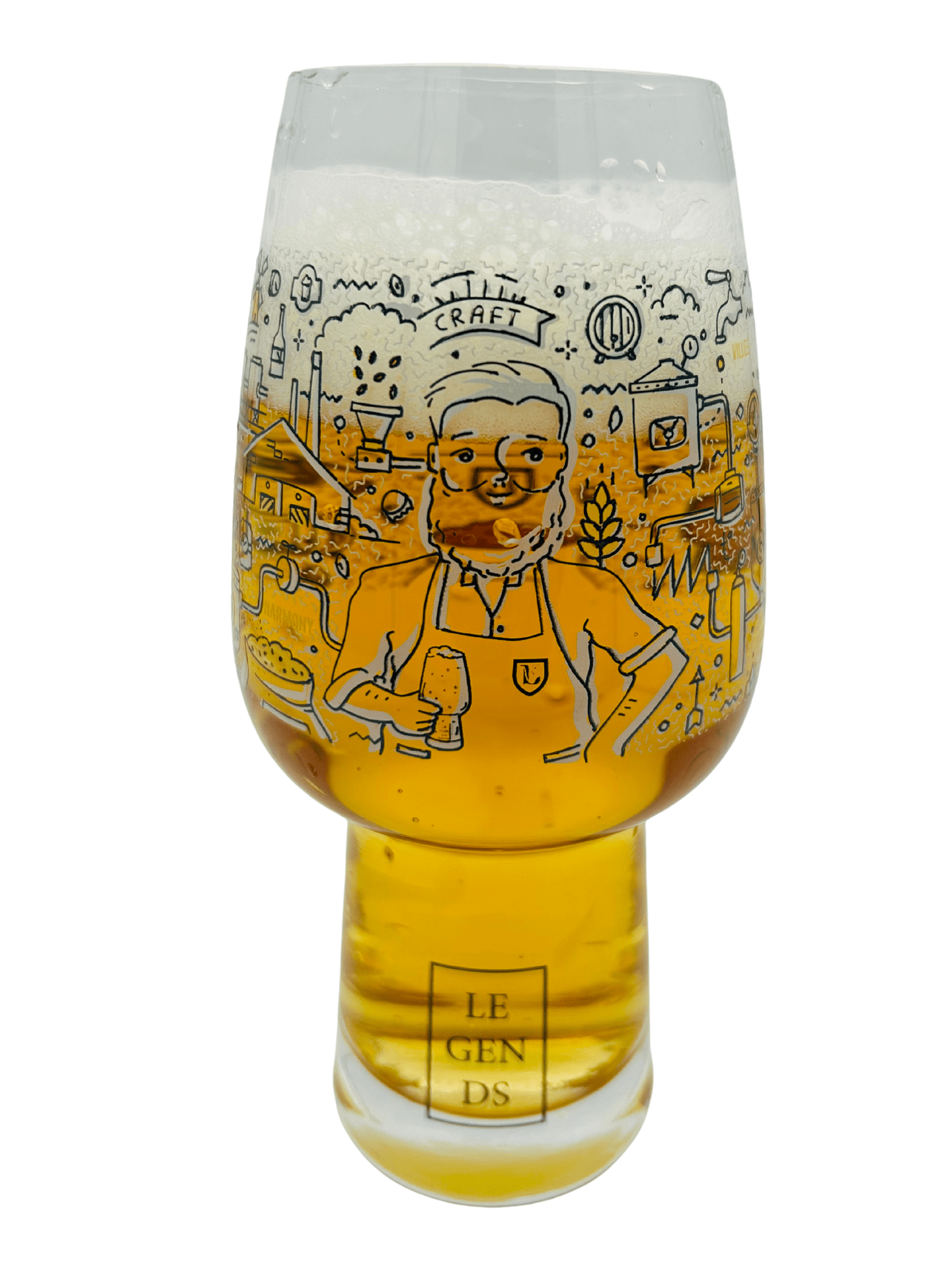 Legends 50cl - Beer Glass Enthusiast