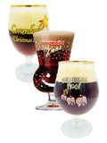 Christmas Beer Glass Set of 3