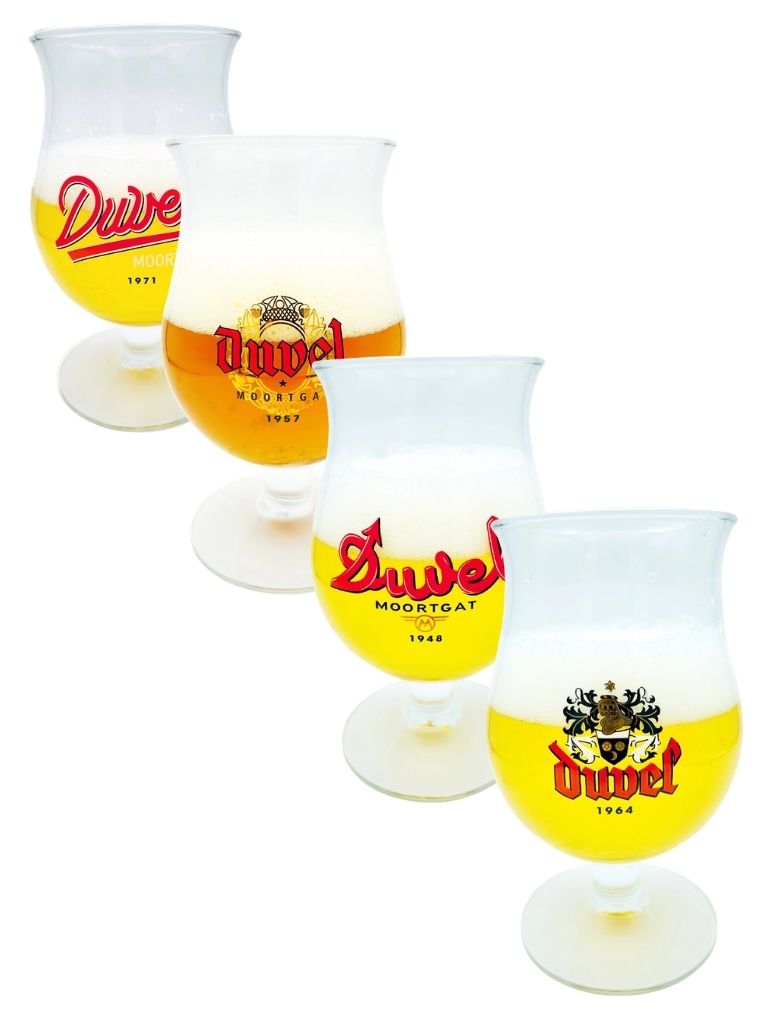 Duvel 85 Jaar Ans Collectie 33cl set of 4