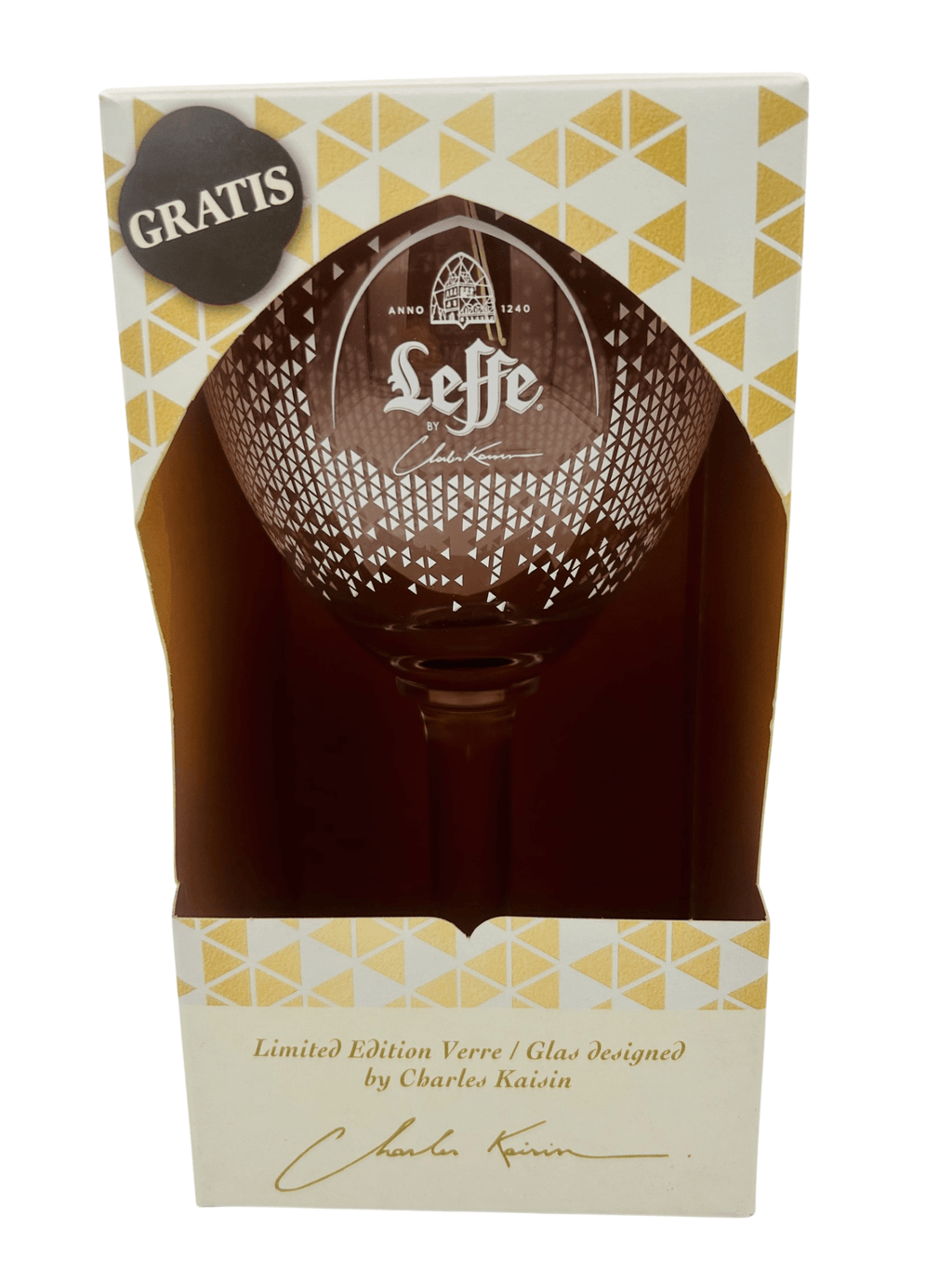Leffe Charles Kaisin 2014 33cl boxed - Beer Glass Enthusiast