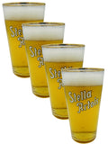 Stella Artois Vintage Style Beer Glasses 30cl – Set of 4