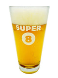 Super 8 33cl and pint - Beer Glass Enthusiast