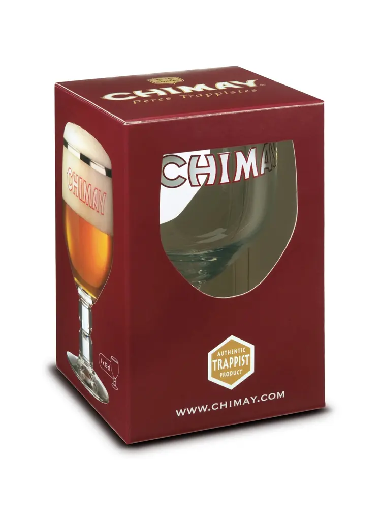 Gift Boxed Chimay beer glasses